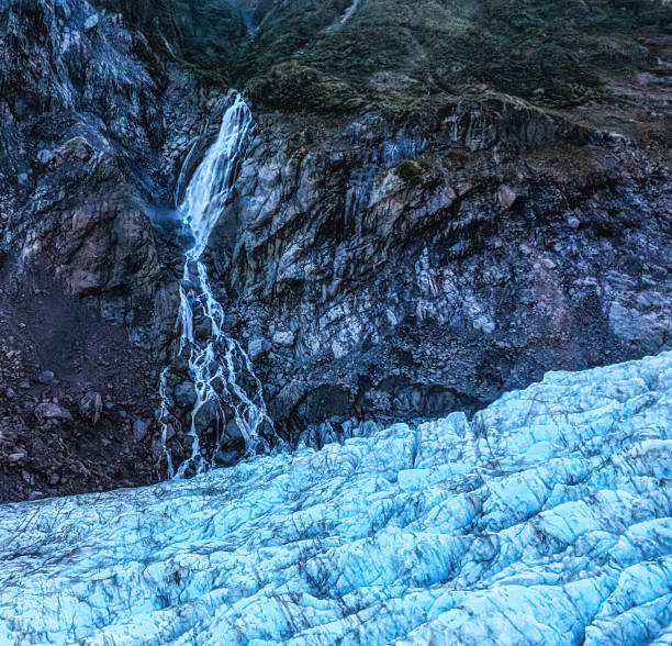 istock Melting Ice From Fox Glacier New Zealand 2170490331