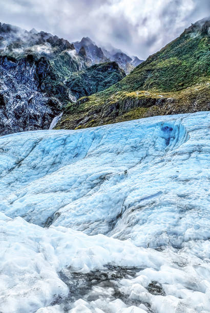 Fox Glacier New Zealand Landscape Greenery, Mountain view