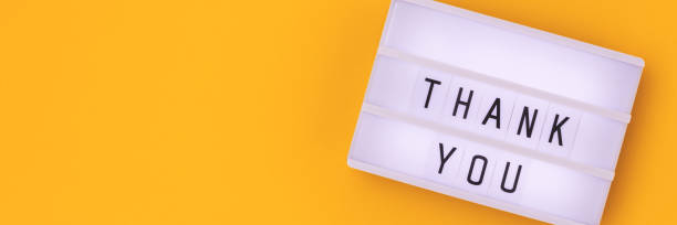 istock Quote Thank you. Banner with lightbox. 2170492292