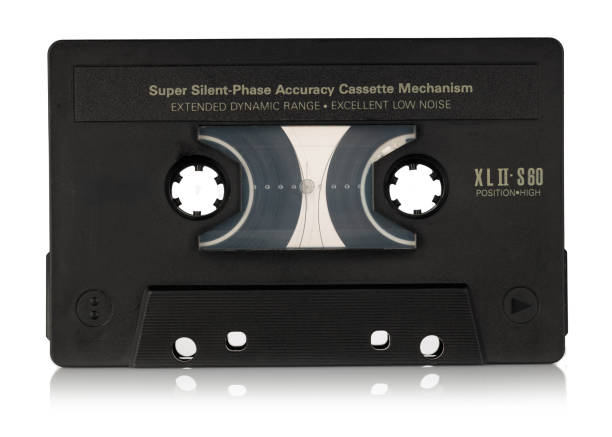 istock Black Vintage Audio Cassette Tape 2170493062