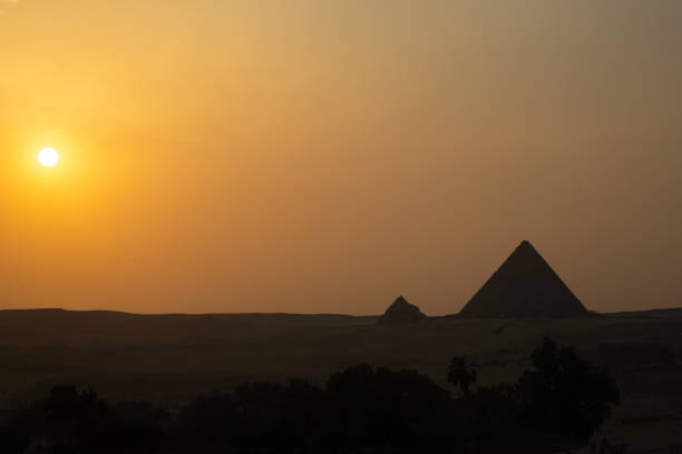 istock Giza Pyramid at amazing sunset - Cairo, Egypt 2170497485