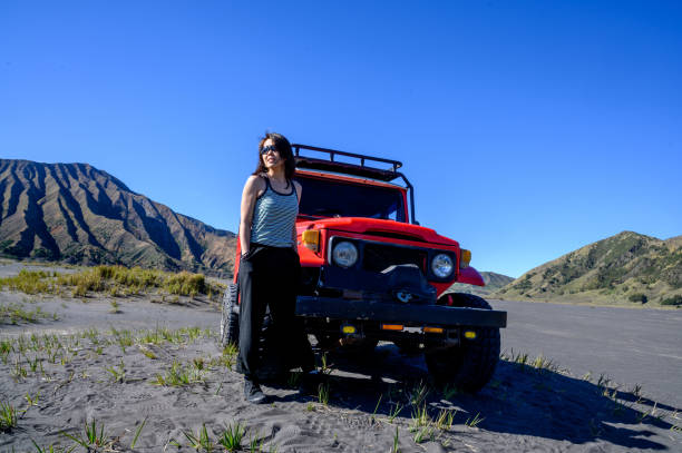 istock Exploring the Heights: A Scenic Moment at Bromo 2170498430