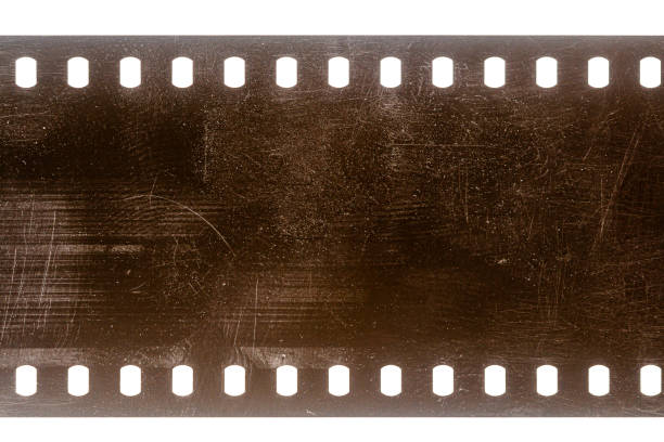 istock Dusty and grungy 35mm film texture or surface 2170506137