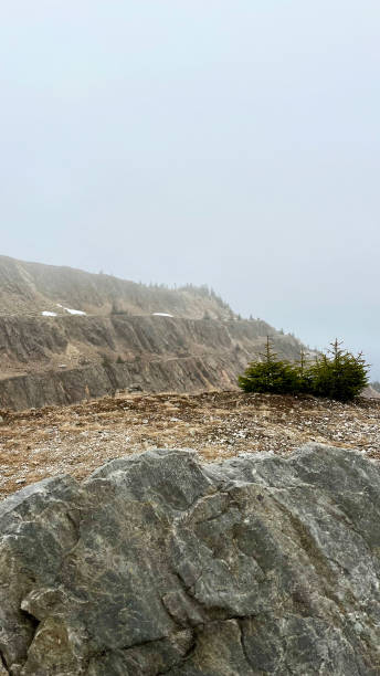 istock Spring mountains in the fog 2170512542