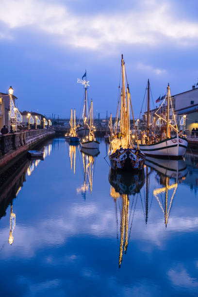istock Floating Nativity Scene in Cesenatico, Italy 2170526391