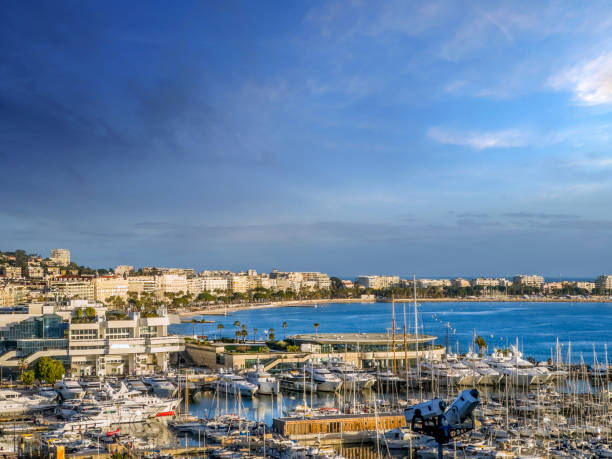 Port de la Rague near theoule sur mer in France