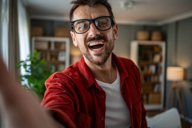 istock Interact with followers while recording a video blog 2170527559