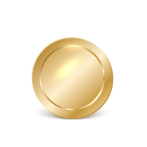 istock Golg coin. Realistic 3d dollar. Vector golden money. Gambling element 2170549978
