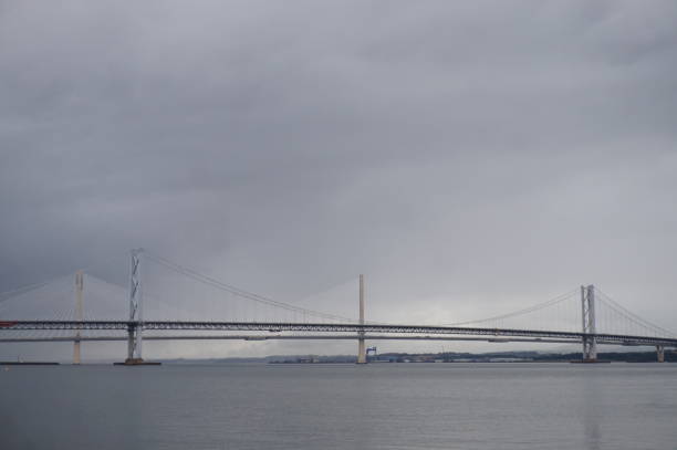 Queensferry Crossing and Forth Road Bridge