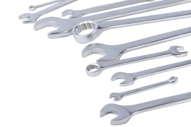 istock metal wrenches on white background 2170563418