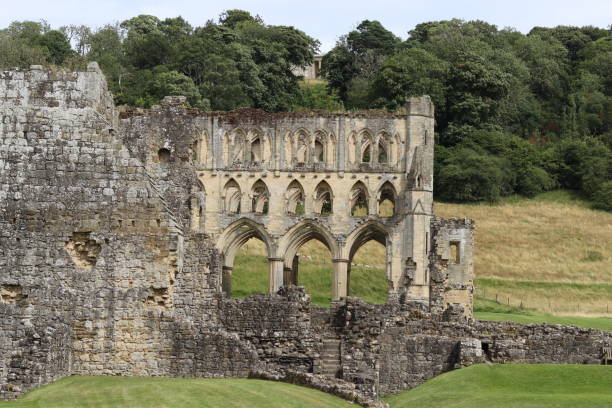 istock Stone arches and columns in a ruined church 2170566279