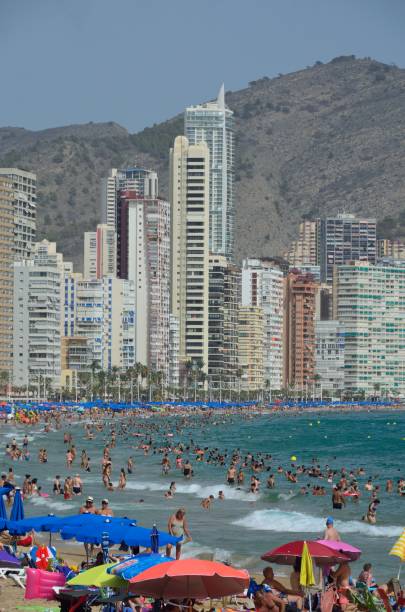 istock Beach and skyscrapers in Benidorm 2170568815