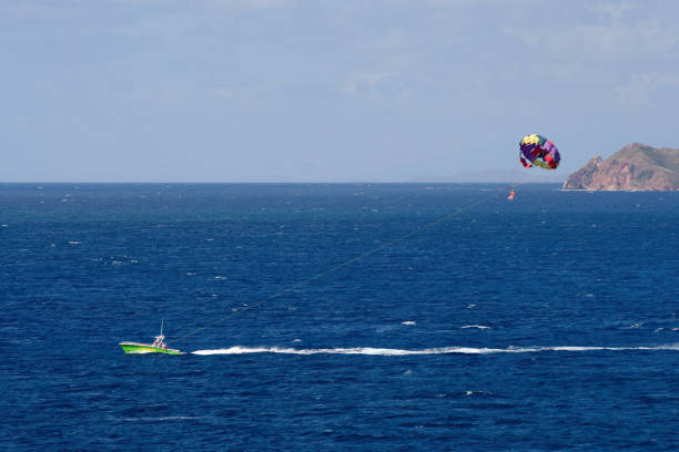 istock Parasailing in St. Thomas, US Virgin Islands 2006 2170570320