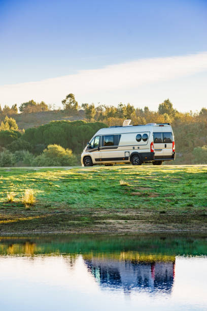 istock Camper van camping on nature in Portugal 2170574093