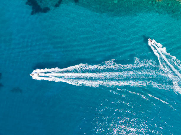 istock Gjipe beach boat. Albania 2170575172
