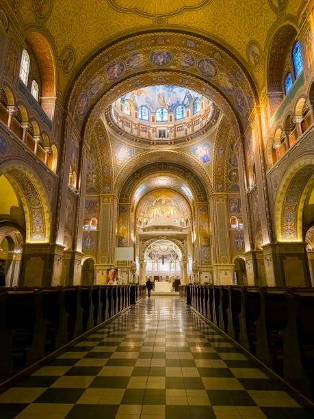 istock Interior of the Dome of Szeged 2170577462