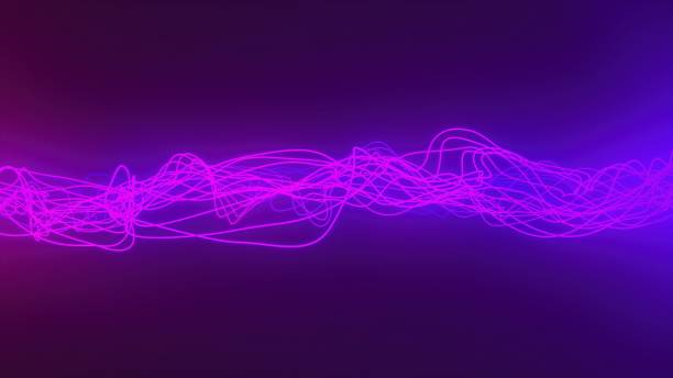 istock Colorful futuristic wave lines 2170577643