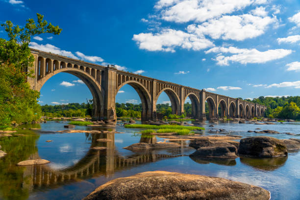 istock Train bridge in Richmond, Virginia 2170587387