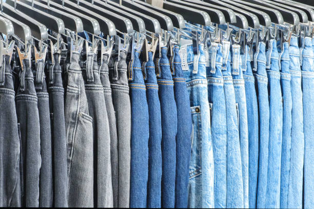 istock White black blue jeans in the market 2170587499