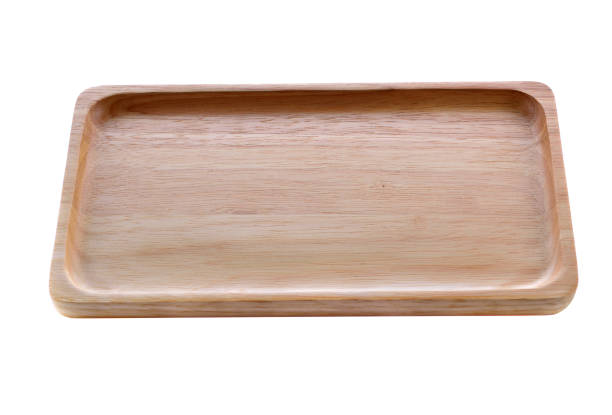 istock wooden plate isolated on white background 2170589393