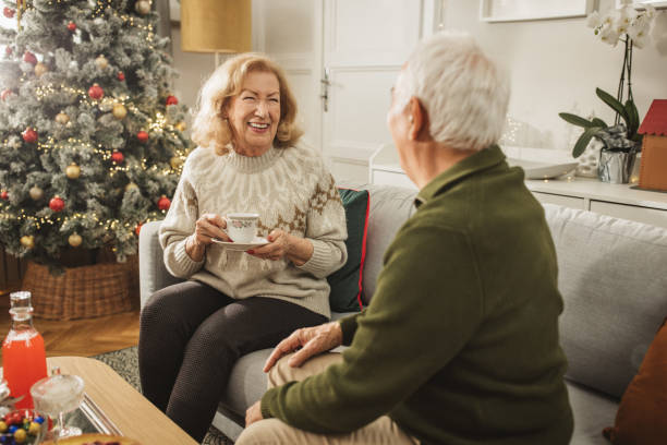 istock Christmas at nursing home 2170593114