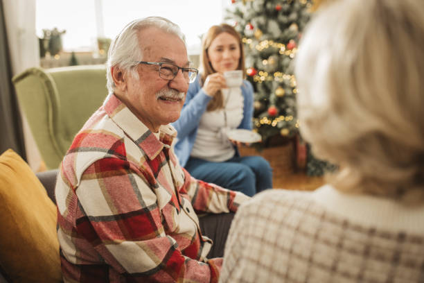 istock Christmas at nursing home 2170593118