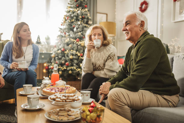 istock Christmas at nursing home 2170593120
