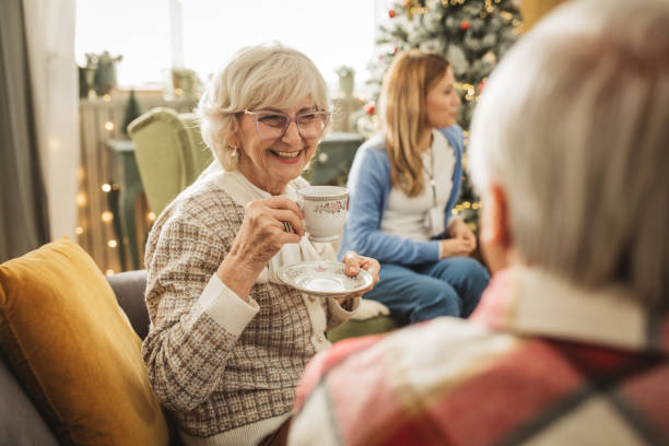istock Christmas at nursing home 2170593124