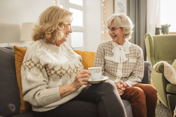 istock Christmas at nursing home 2170593129