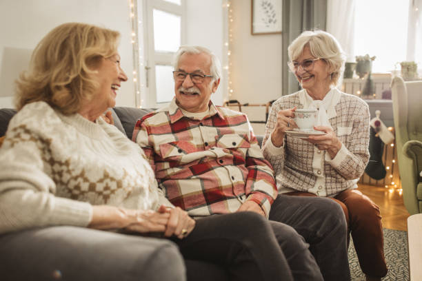 istock Christmas at nursing home 2170593148