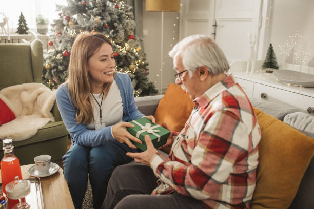 istock Christmas at nursing home 2170593191