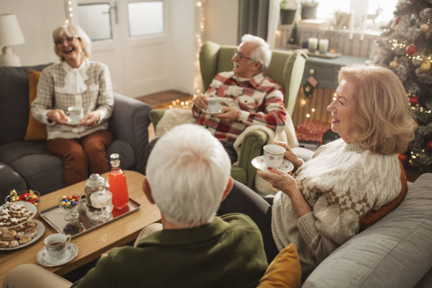 istock Christmas at nursing home 2170593195