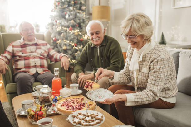 istock Christmas at nursing home 2170593206