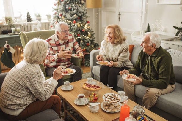 istock Christmas at nursing home 2170593208