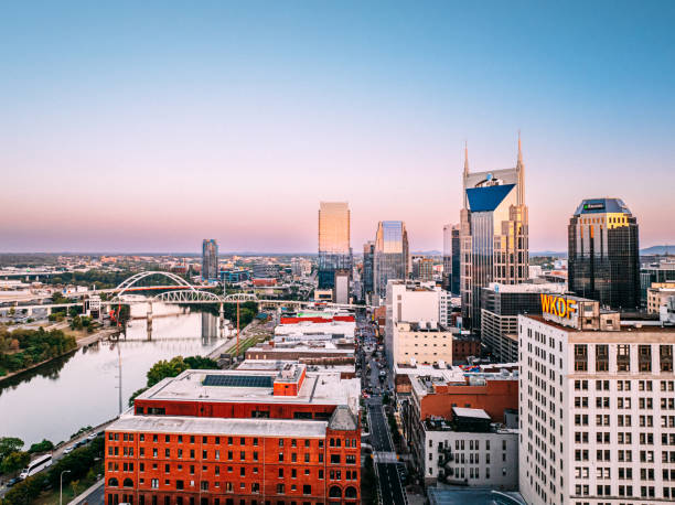 istock Downtown Nashville, Tennessee at Sunset 2170598529