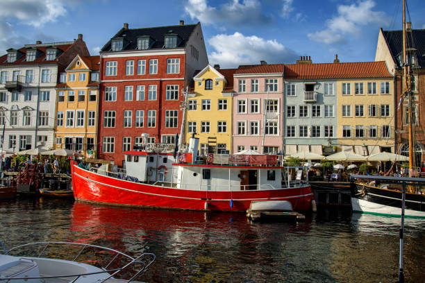 istock Canal in Nyhavn Harbour. Copenhagen, Denmark 2170604653