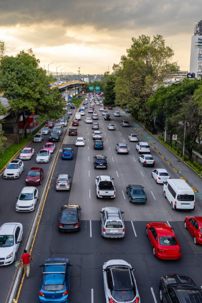istock Rush hour at Circuito Interior, Mexico City 2170612068