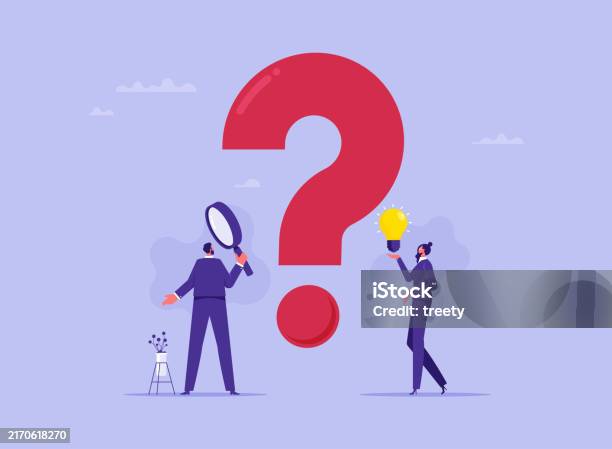 Problem Finding Images Finding Solution To Problem Concept Stock Illustration - Download Image ...