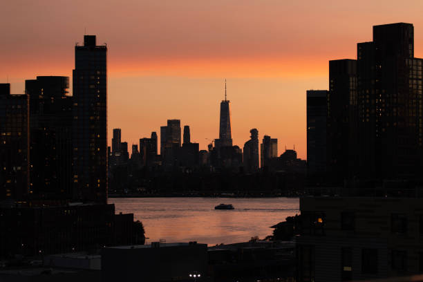 istock City Sunset Dusk 2170621289