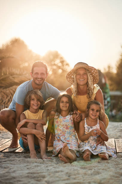 istock Beautiful family enjoying summer vacation 2170629177