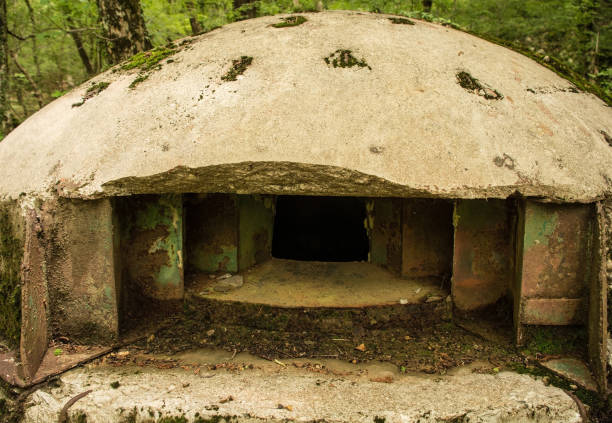 istock Abandoned Bunker on Mount Dajti, Albania 2170634115