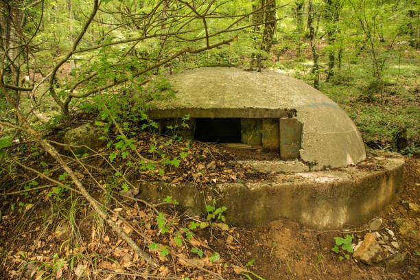 istock Abandoned Bunker on Mount Dajti, Albania 2170634119