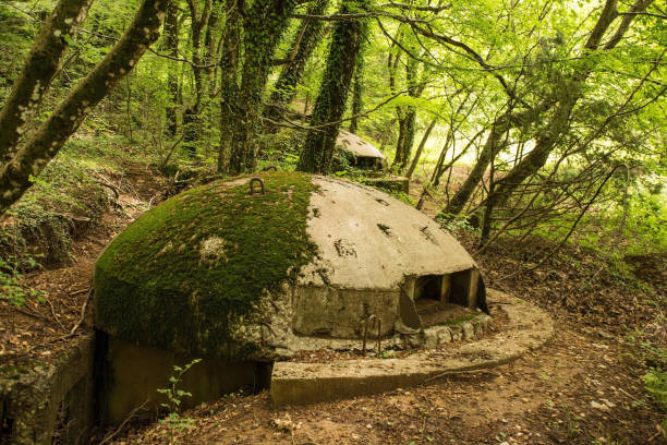 istock Abandoned Bunkers on Mount Dajti, Albania 2170634174