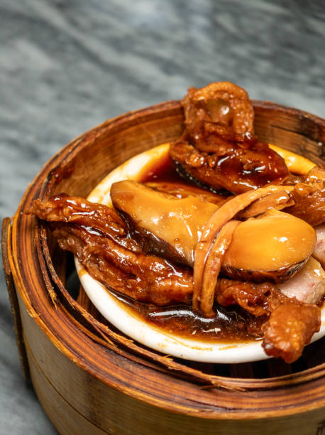 istock Flavorful and Aromatic: Classic Cantonese Dim Sum - Three Treasure Duck Feet 2170653645