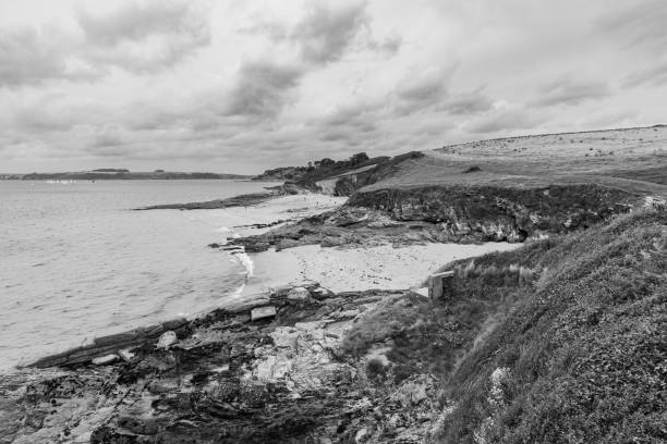 istock UK Coast in Black & White 8 2170656460