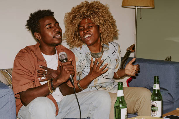 istock Friends Enjoying Karaoke 2170663077