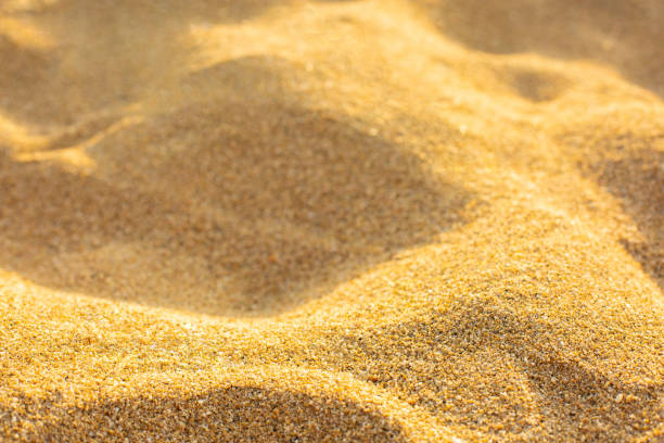 istock Golden sand waving on a sunny day 2170677794