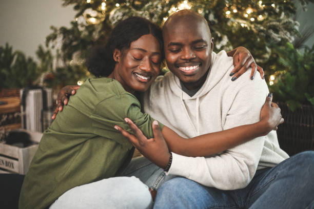 istock young couple celebrate christmas 2170683445