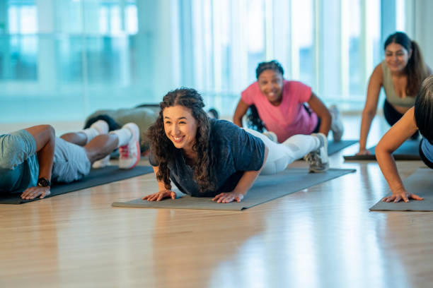 istock Adult Fitness Class 2170683920