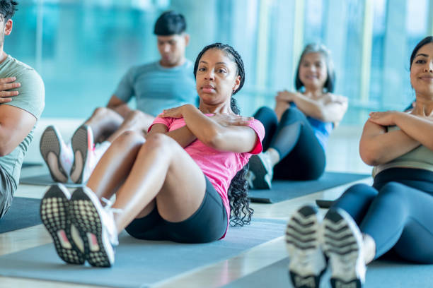 istock Adult Fitness Class 2170683930